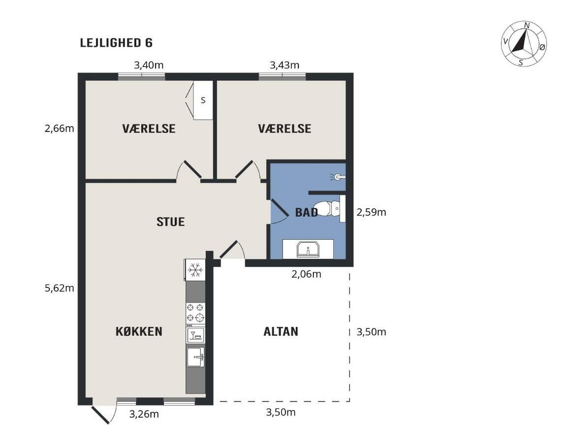 לוקן Hotel Litorina Appartements מראה חיצוני תמונה